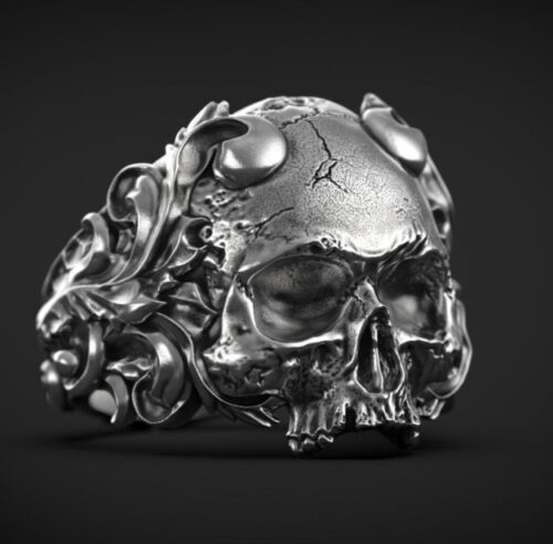 Skull Ring Vintage