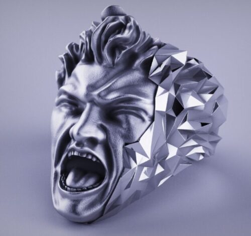 Marsyas Fear of Evolution Ring